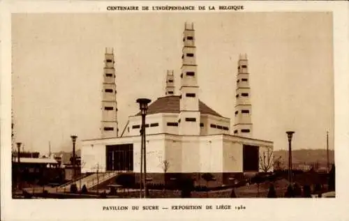 Ak Liège Lüttich Wallonien, Ausstellung 1930, Pavillon du Sucre