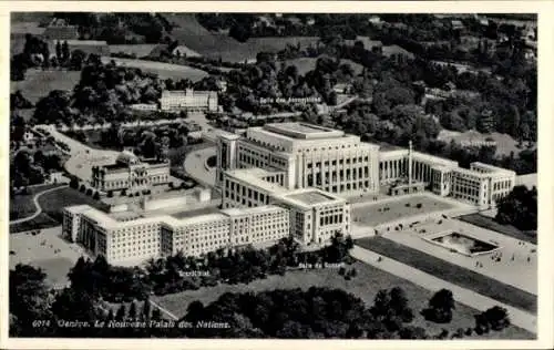 Ak Genf Genf Schweiz, Neues Palais des Nations