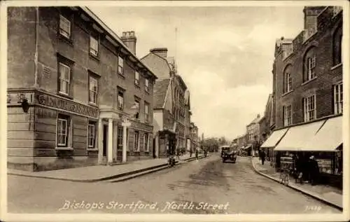 Ak Bishops Stortford Ostengland, North Street