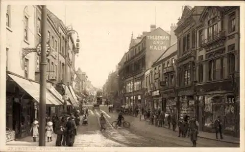 Ak Derby Derbyshire England, St. Peter's Street