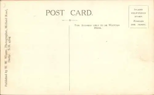 Ak Derby Derbyshire England, St. Peter's Street