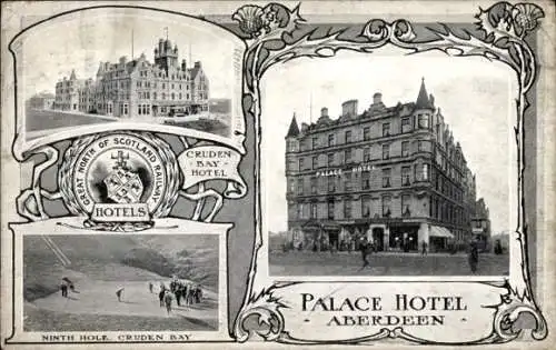 Ak Aberdeen Schottland, Palace Hotel, Cruden Bay Hotel