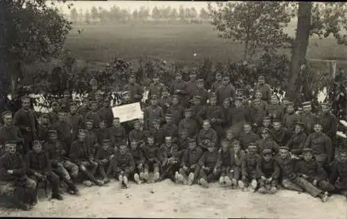 Set von 10 AK Kaiserreich  deutsche Soldaten Gruppenbild 