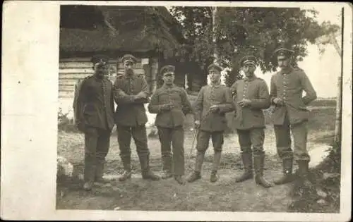 Set von 10 AK Soldaten Kaiserreich Gruppenbild 