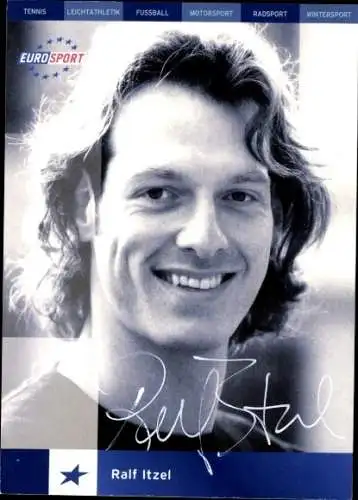 Ak Schauspieler Ralf Itzel, Portrait, Autogramm