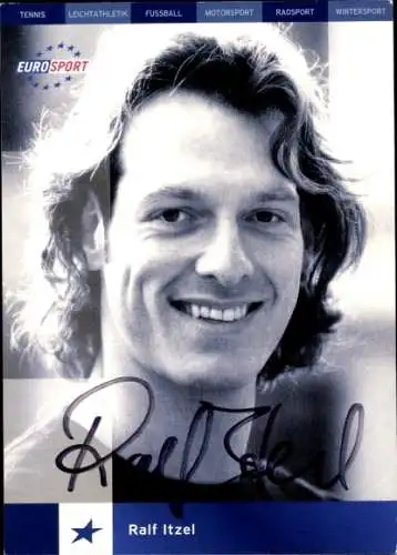 Ak Schauspieler Ralf Itzel, Portrait, Autogramm