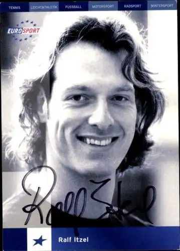 Ak Schauspieler Ralf Itzel, Portrait, Autogramm