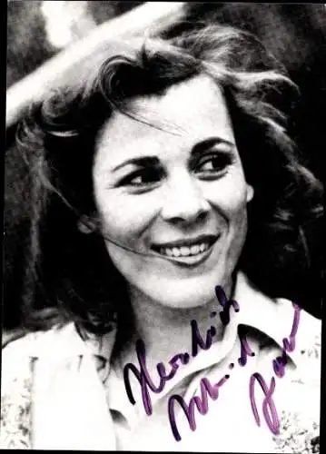 Ak Schauspielerin Astrid Jacob, Portrait, Autogramm