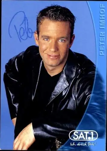 Ak Schauspieler Peter Imhoff, Portrait, Autogramm