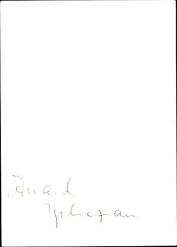 Ak Schauspielerin Anaid Iplicjian, Portrait, Autogramm