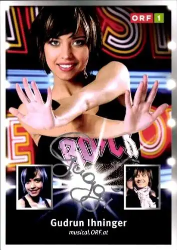 Ak Schauspielerin Gudrun Ihninger, Portrait, Autogramm