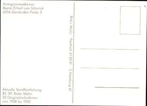 Ak Schauspielerin und Sängerin Rosita Serrano, Portrait, Autogramm