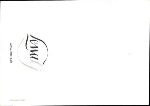 Ak Moderatorin und Model Lena Gercke, Portrait, Autogramm