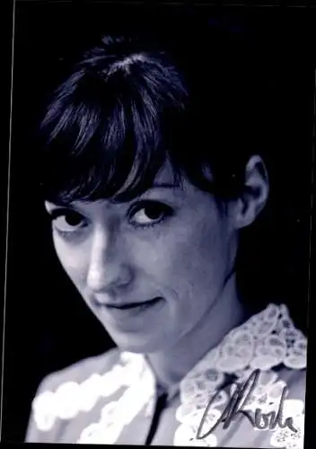 Ak Schauspielerin Charlotte Roche, Portrait, Autogramm