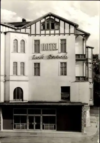 Ak Lutherstadt Eisenach in Thüringen, Hotel Stadt Eisenach, Eingang