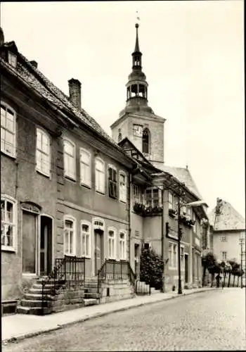 Ak Römhild in Thüringen, Griebelstraße, Kirche