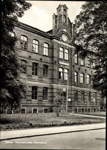 Ak Rötha in Sachsen, Polytechnische Oberschule