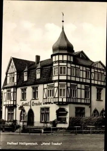 Ak Heilbad Heiligenstadt Eichsfeld Thüringen, Hotel Traube