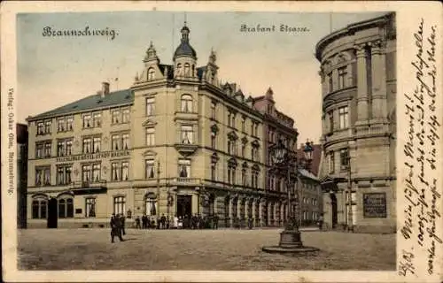 Ak Braunschweig in Niedersachsen, Brabant-Straße, Hotel Stadt Bremen