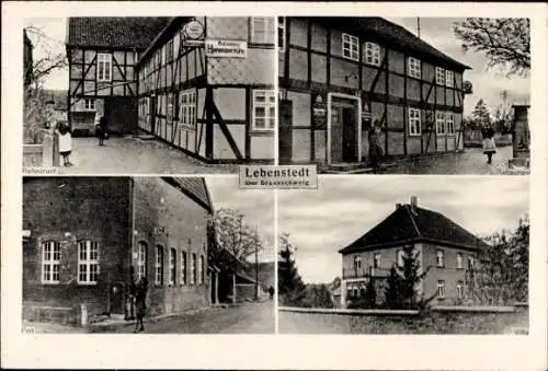 Ak Lebenstedt Salzgitter Niedersachsen, Restaurant Heinemann Höhe, Post, Villa