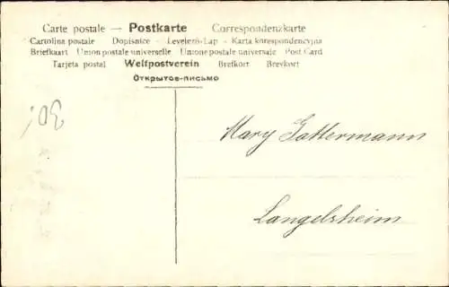 Ak Kammersänger Wilhelm Willy Cronberger, Portrait, Autogramm