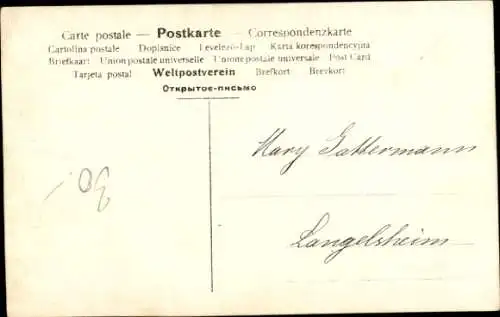 Ak Maximilian Grahl, Herzogl. Braunschweig. Hofopernsänger, Portrait, Autogramm