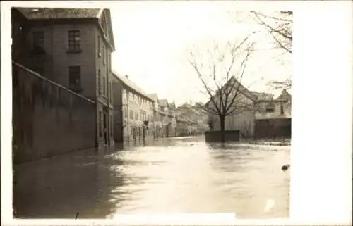 Foto Ak Göttingen in Niedersachsen, Hochwasser Februar 1909