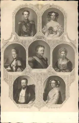 Ak Großherzog Carl August von Sachsen Weimar Eisenach, Carl Friedrich, Carl Alexander