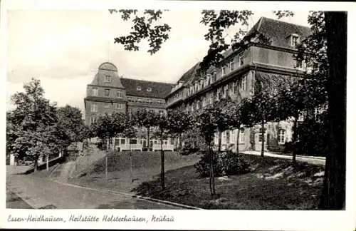 Ak Heidhausen Essen im Ruhrgebiet, Heilstätte Holsterhausen, Neubau