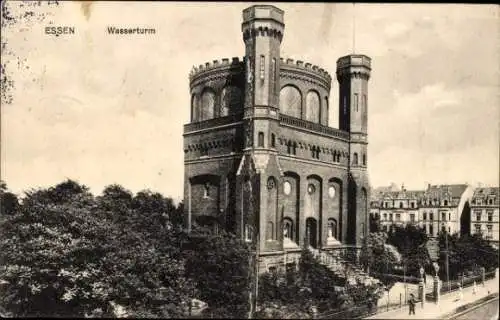 Ak Essen im Ruhrgebiet, Wasserturm