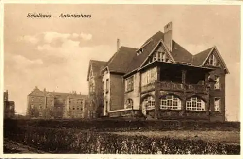 Ak Essen Ruhrgebiet, Franz Sales Haus, Erziehungs- und Pflegeanstalt, Schulhaus, Antoniushaus