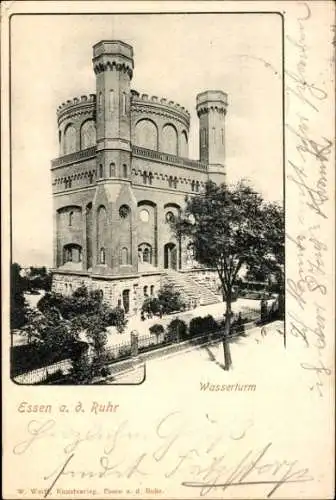 Ak Essen im Ruhrgebiet, Wasserturm