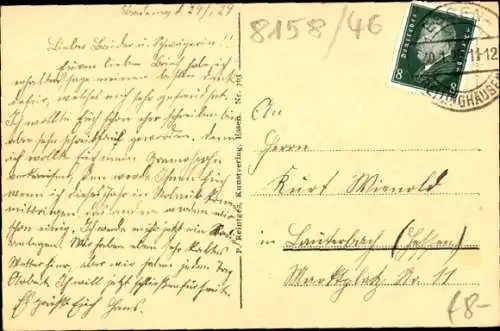 Ak Bredeney Essen im Ruhrgebiet, Rathaus