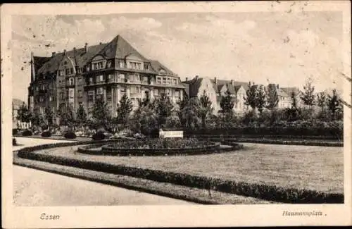 Ak Essen im Ruhrgebiet, Haumannplatz