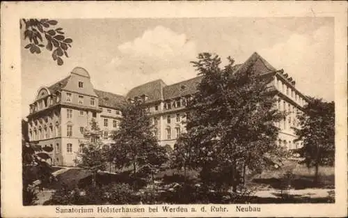 Ak Holsterhausen Essen Ruhrgebiet, Sanatorium, Neubau