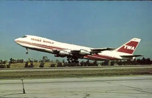 Ak Kanadisches Passagierflugzeug, Trans-Canada Airlines, Boeing 747