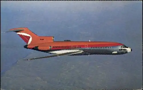 Ak Passagierflugzeug, CP Air, Boeing 727