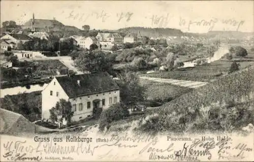 Ak Kalkberge Rüdersdorf in der Mark, Panorama, Hohe Halde