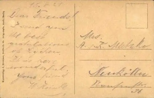 Ak Lychen in der Uckermark, Fürstenberger Tor