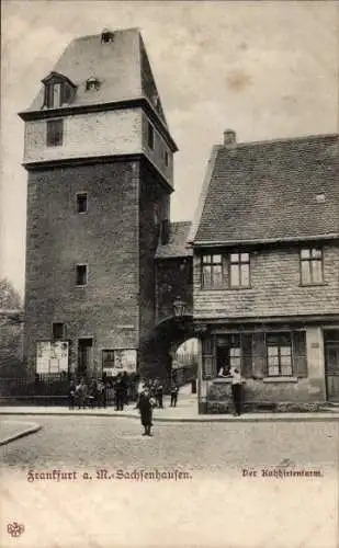 Ak Sachsenhausen Frankfurt am Main, Kuhhirtenturm