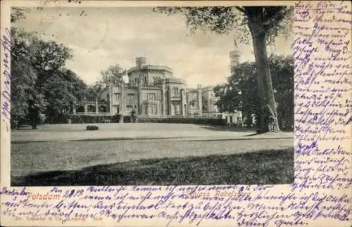 Ak Potsdam, Schloss Babelsberg