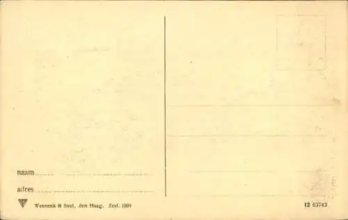 Ak Zuid-Beveland Niederlande, Volkstrachten