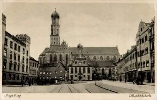 Ak Augsburg in Schwaben, Ullrichskirche