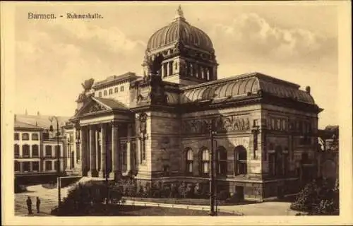 Ak Barmen Wuppertal, Ruhmeshalle