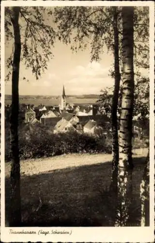 Ak Thannhausen in Schwaben, Gesamtansicht