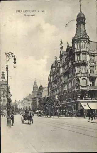 Ak Frankfurt am Main, Roßmarkt