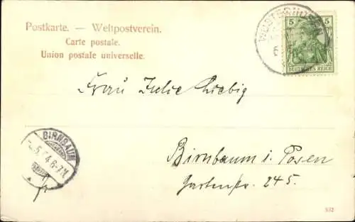 Ak Hansestadt Greifswald, Hunnenstraße mit Nikolaikirche