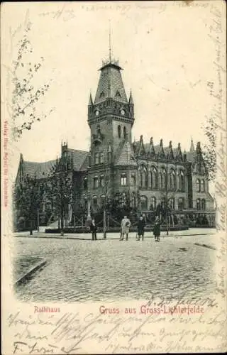 Ak Berlin Steglitz Groß Lichterfelde, Rathaus