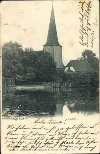 Ak Hamburg Bergedorf, Kirche