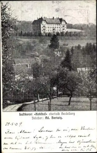 Ak Kohlhof Heidelberg am Neckar, Teilansicht